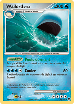030/106 - Wailord — Carte Pokémon Duels au Sommets 30/106