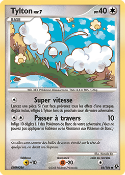 086/106 - Tylton — Carte Pokémon Duels au Sommets 86/106
