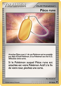 097/106 - Pièce rune — Carte Pokémon Duels au Sommets 97/106