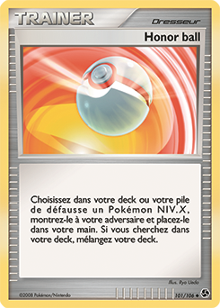 101/106 - Honor ball — Carte Pokémon Duels au Sommets 101/106