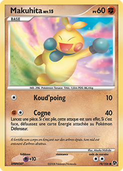 Makuhita dp4 Tempête