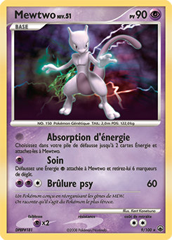 Mewtwo dp5 Aube Majestueuse