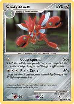 029/100 - Cizayox — Carte Pokémon Aube Majestueuse 29/100
