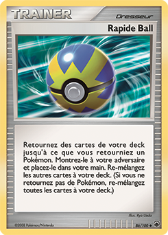 086/100 - Rapide Ball — Carte Pokémon Aube Majestueuse 86/100