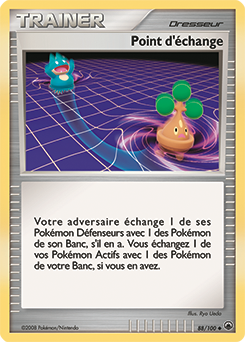 088/100 - Point d'échange — Carte Pokémon Aube Majestueuse 88/100