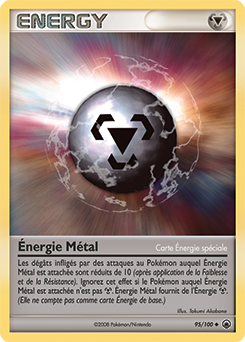 095/100 - Énergie Métal — Carte Pokémon Aube Majestueuse 95/100