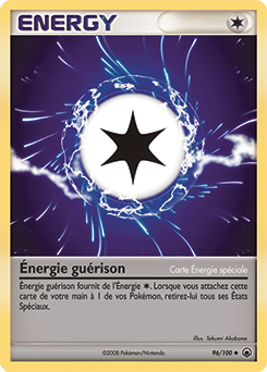 096/100 - Énergie guérison — Carte Pokémon Aube Majestueuse 96/100