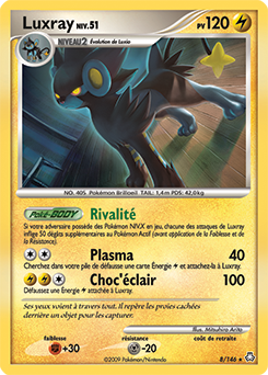 Luxray dp6 Éveil des Légendes