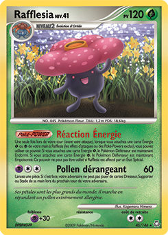 045/146 - Rafflesia — Carte Pokémon Éveil des Légendes 45/146