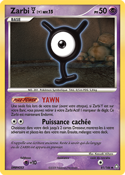 081/146 - Zarbi Y — Carte Pokémon Éveil des Légendes 81/146