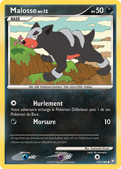 103/146 - Malosse — Carte Pokémon Éveil des Légendes 103/146