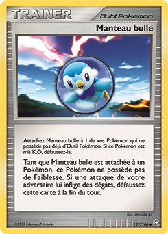 129/146 - Manteau bulle — Carte Pokémon Éveil des Légendes 129/146