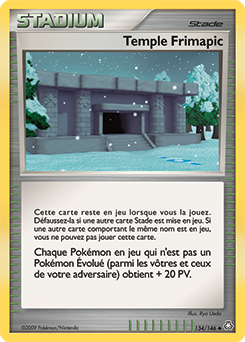134/146 - Temple Frimapic — Carte Pokémon Éveil des Légendes 134/146
