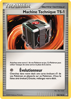136/146 - Machine Technique TS-1 — Carte Pokémon Éveil des Légendes 136/146