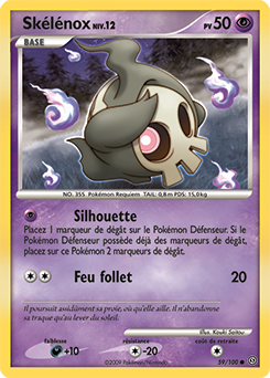059/100 - Skélénox — Carte Pokémon Tempête 59/100