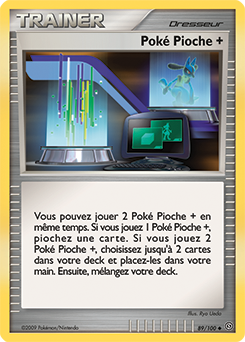 089/100 - Poké Pioche + — Carte Pokémon Tempête 89/100