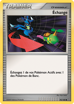093/100 - Échange — Carte Pokémon Tempête 93/100