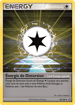 095/100 - Énergie de Distorsion — Carte Pokémon Tempête 95/100