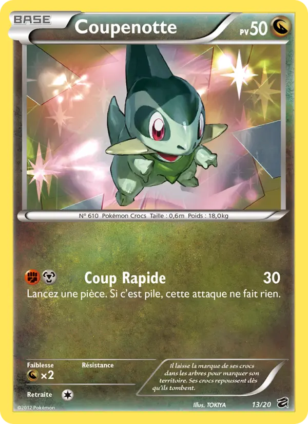 Coupenotte — Carte Pokémon 13 Coffre des Dragons