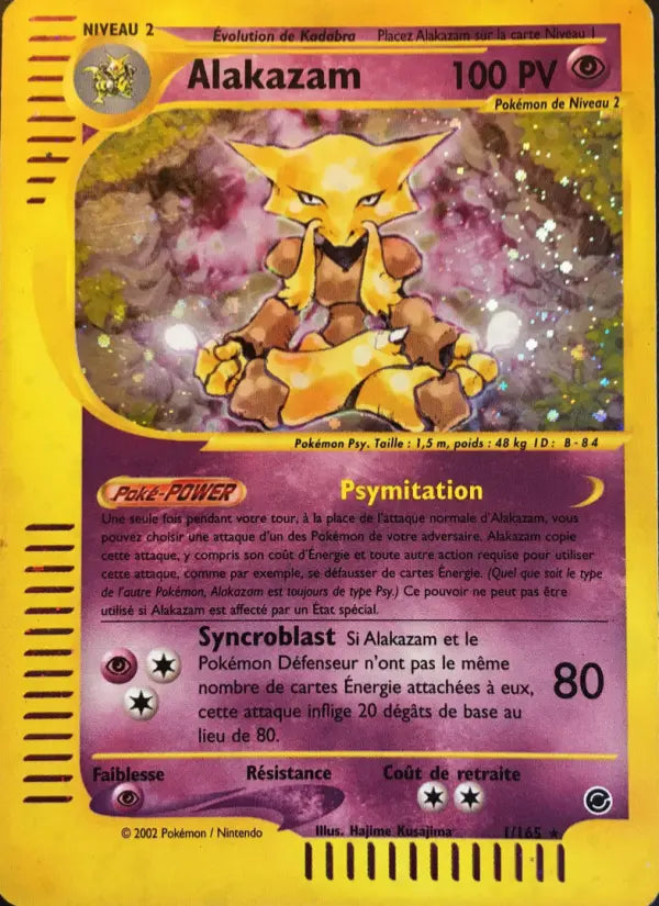 Alakazam — Carte Pokémon 1 Expedition