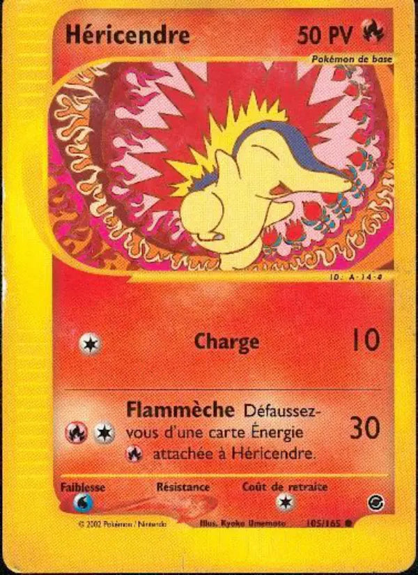 Héricendre — Carte Pokémon 105 Expedition