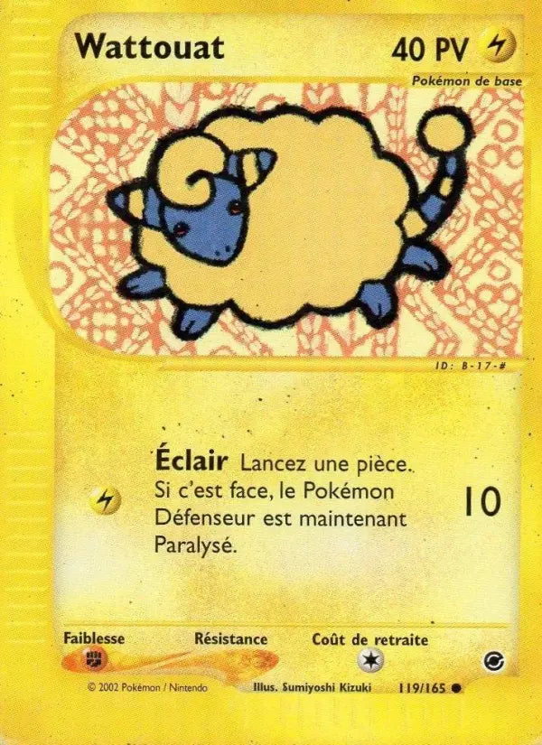 Wattouat — Carte Pokémon 119 Expedition