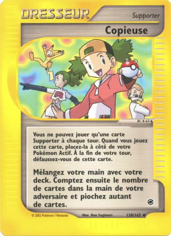 138/165 - Copieuse — Carte Pokémon Expedition 138/165