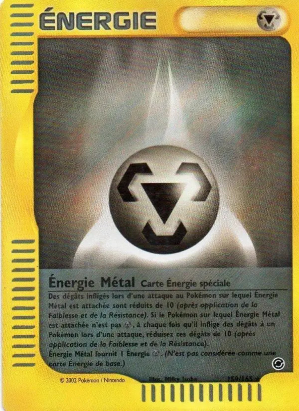 Énergie Métal — Carte Pokémon 159 Expedition