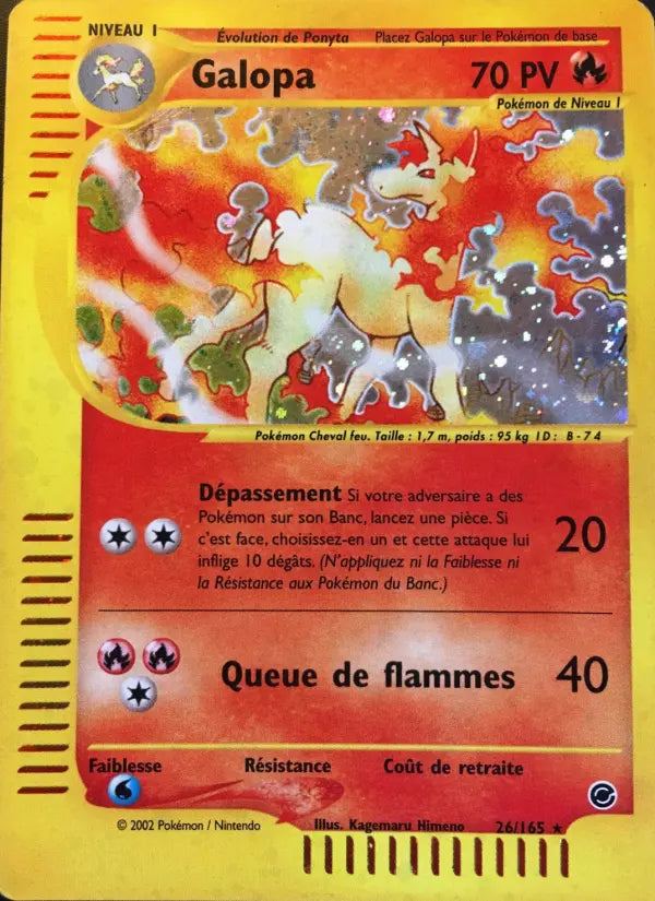Galopa — Carte Pokémon 26 Expedition