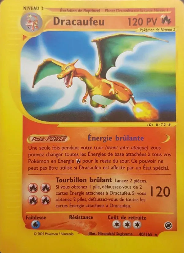Dracaufeu — Carte Pokémon 40 Expedition