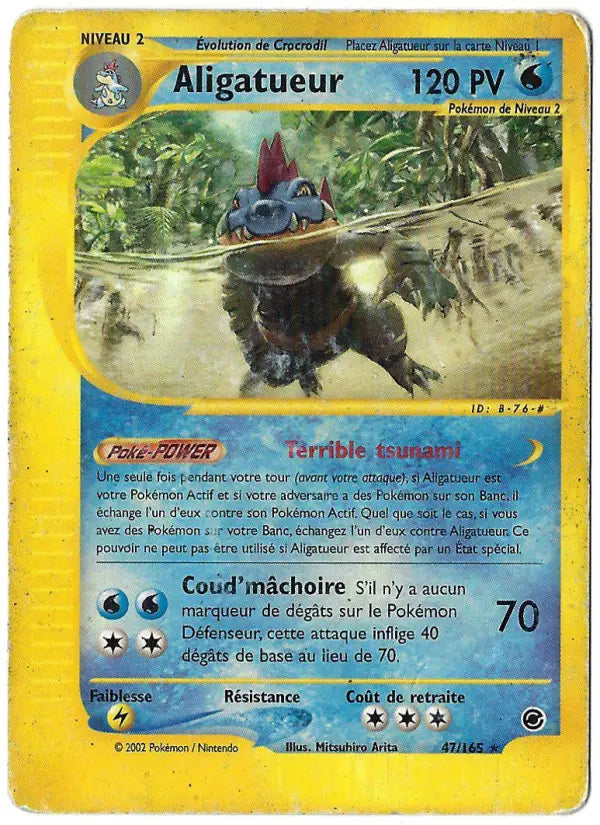 Aligatueur — Carte Pokémon 47 Expedition