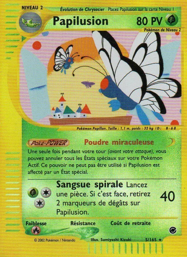 Papilusion — Carte Pokémon 5 Expedition