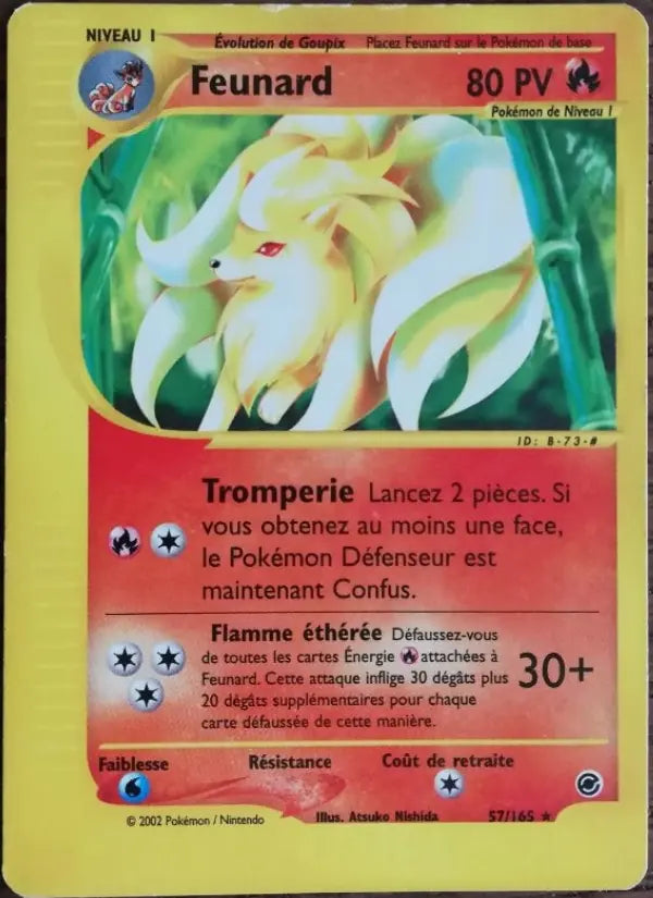 Feunard — Carte Pokémon 57 Expedition