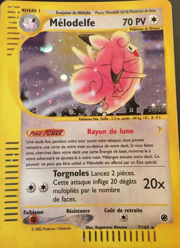 Mélodelfe — Carte Pokémon 7 Expedition