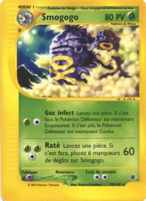 Smogogo — Carte Pokémon 70 Expedition