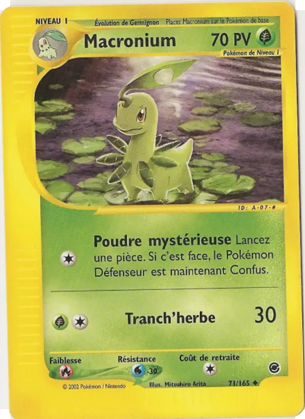 Macronium — Carte Pokémon 71 Expedition