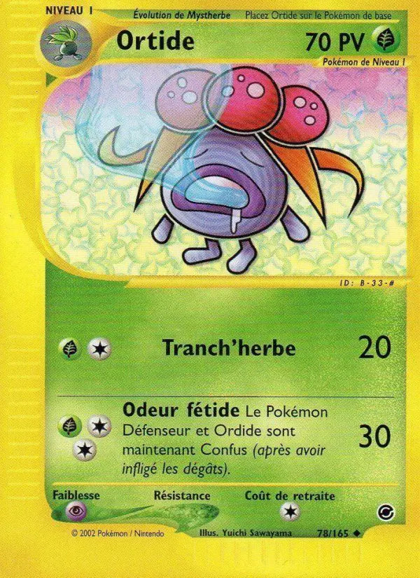 Ortide — Carte Pokémon 78 Expedition