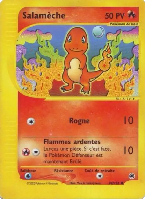 Salamèche — Carte Pokémon 98 Expedition