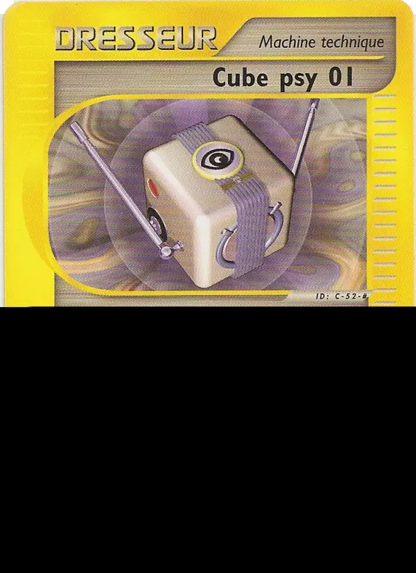 132/147 - Cube psy 01 — Carte Pokémon Aquapolis 132/147