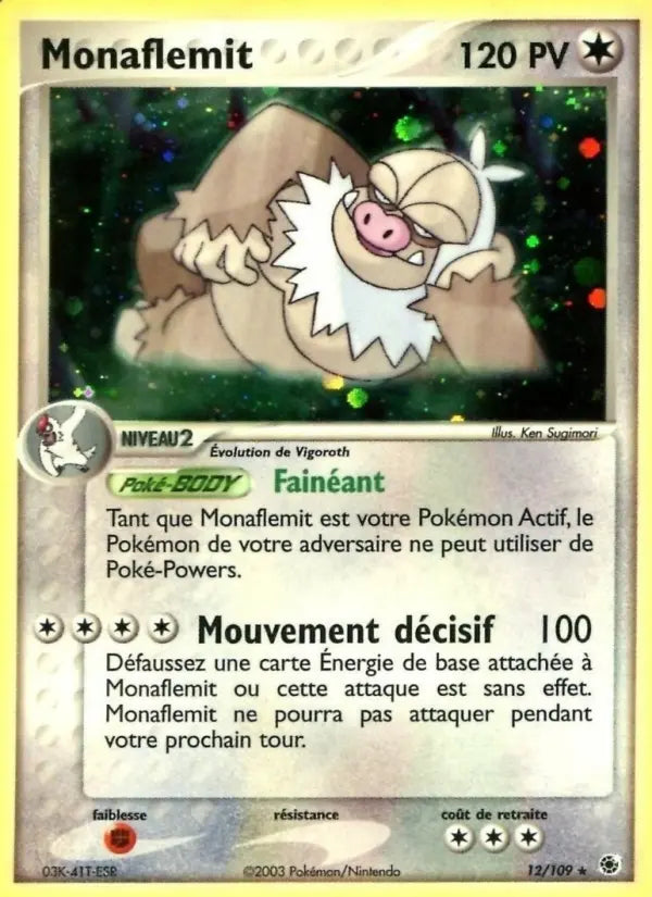 Monaflemit — Carte Pokémon 12 EX Rubis & Saphir
