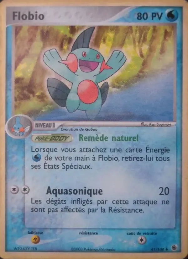 Flobio — Carte Pokémon 41 EX Rubis & Saphir