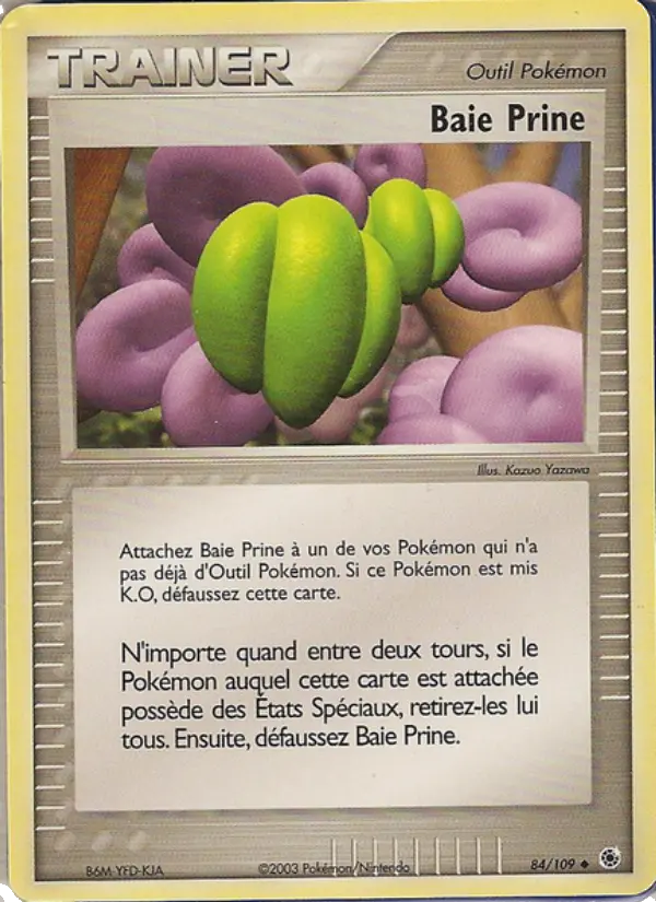 084/109 - Baie Prine — Carte Pokémon EX Rubis & Saphir 84/109