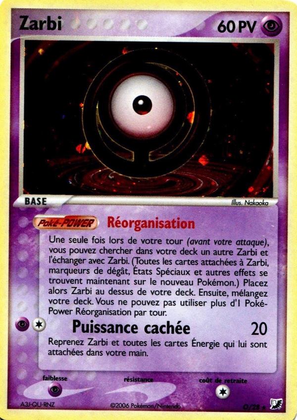 Zarbi O - EX Forces Cachées