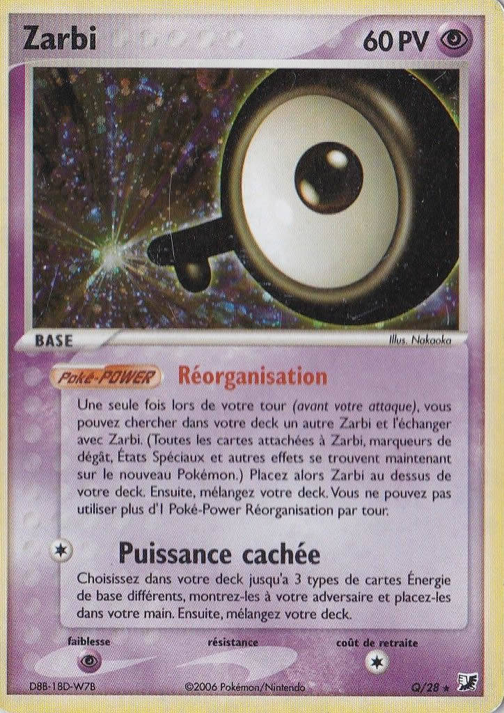 Zarbi Q - EX Forces Cachées
