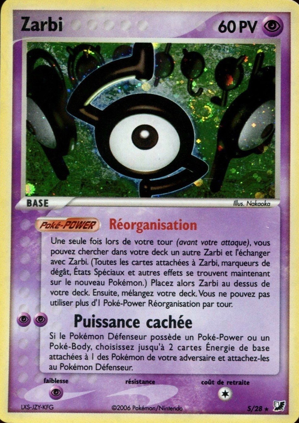 Zarbi S - EX Forces Cachées