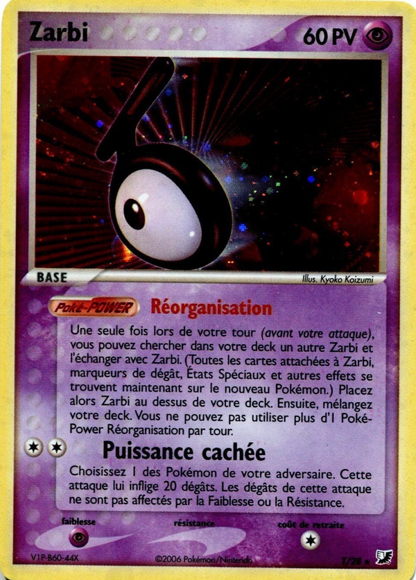 Zarbi T - EX Forces Cachées
