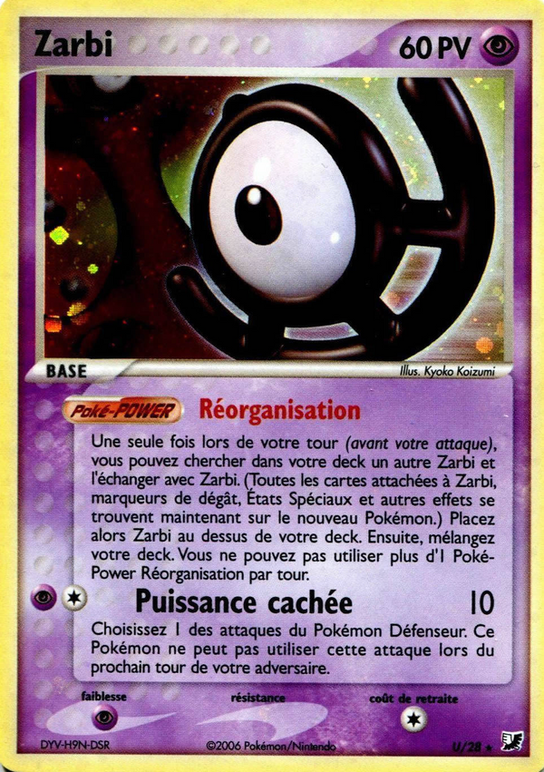 Zarbi U - EX Forces Cachées
