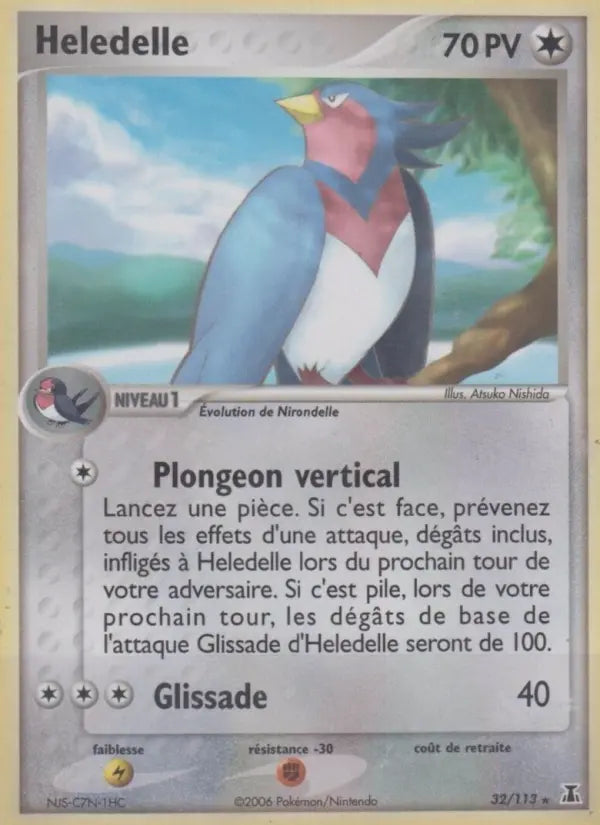 Heledelle — Carte Pokémon 32 EX Espèces Delta