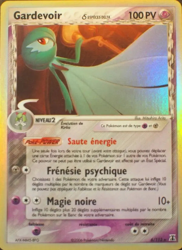 Gardevoir δ — Carte Pokémon 6 EX Espèces Delta