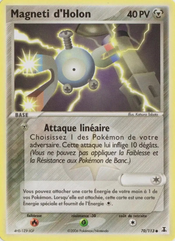 070/113 - Magneti d'Holon — Carte Pokémon EX Espèces Delta 70/113